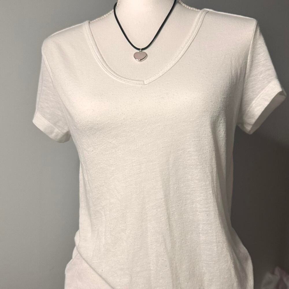 Victorias Secret Vintage White Top With Free Pair Of Victorias Secret Shorts XS